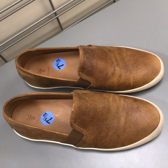 FRYE cognac brown lamb leather - Picture 2 of 6